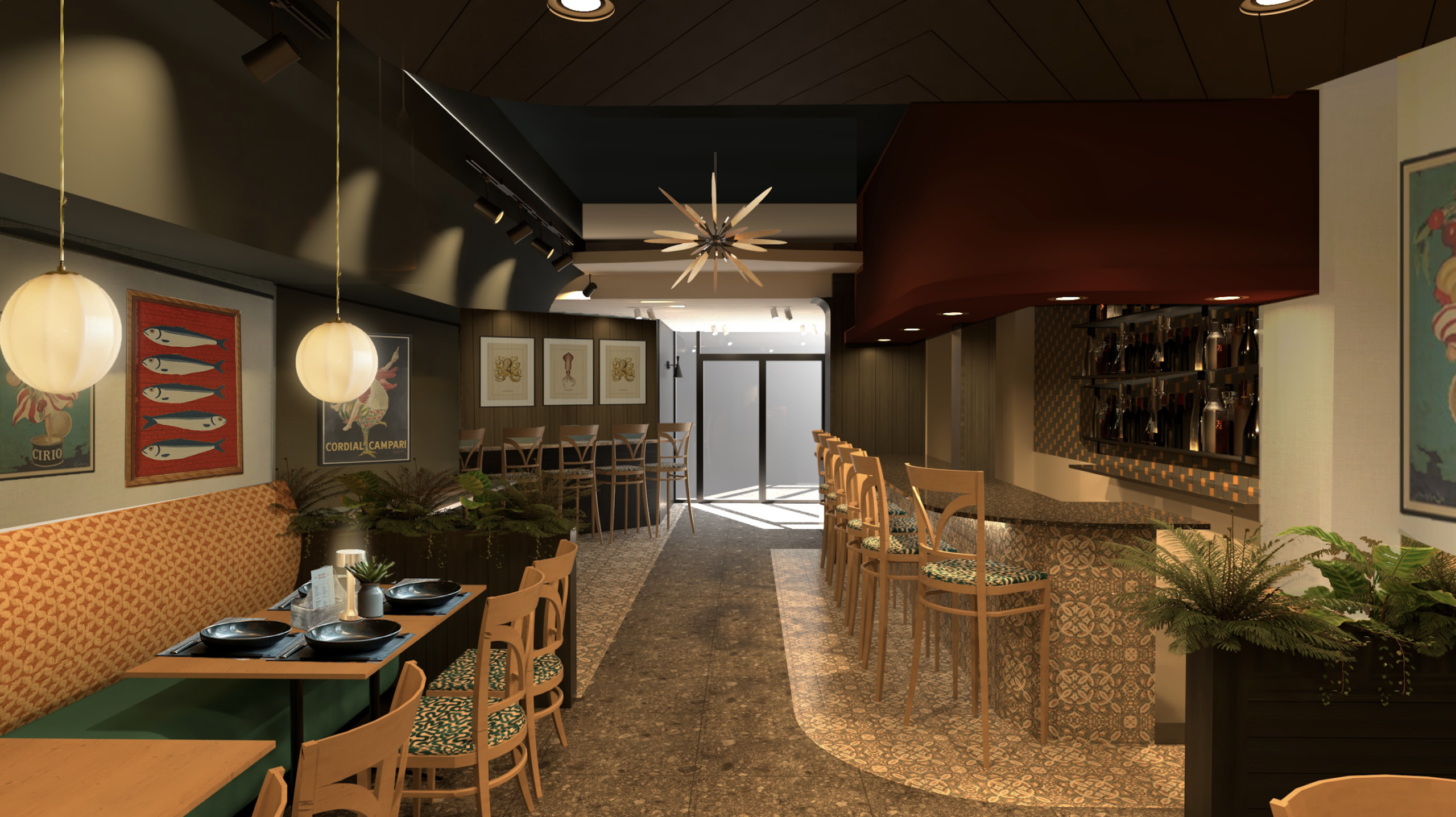 The Daily Catch Pasadena Rendering